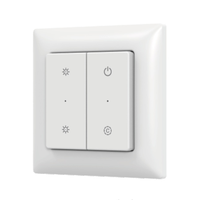 Кнопочная панель Arlight SMART-RF-801-22-MULTI белая, закруг. (3V, пластик, 2.4G) (IARL, IP20 Пластик) 066729 в Санкт-Петербурге