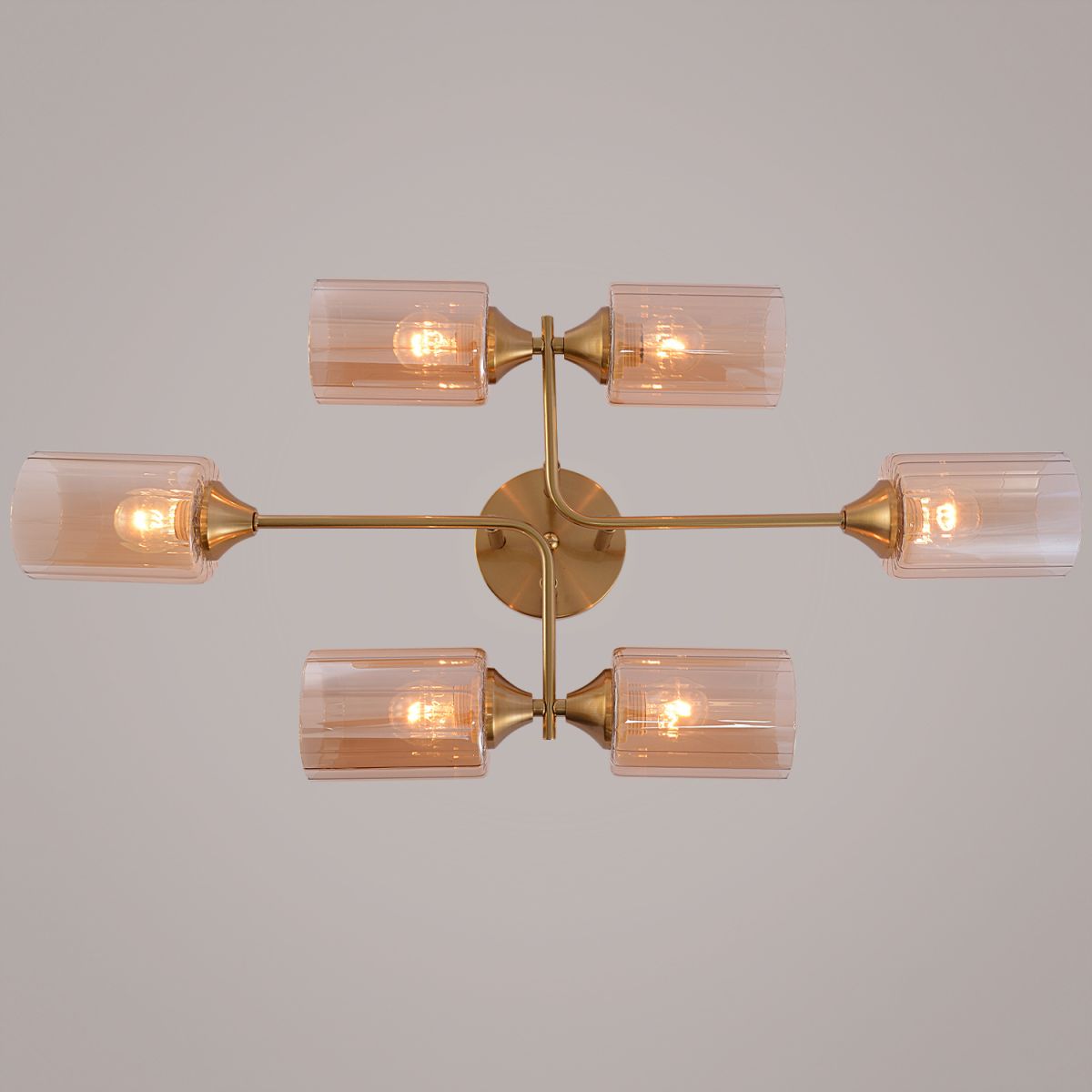 Потолочная люстра Reluce 19610-0.3-06 COPPER в #REGION_NAME_DECLINE_PP#