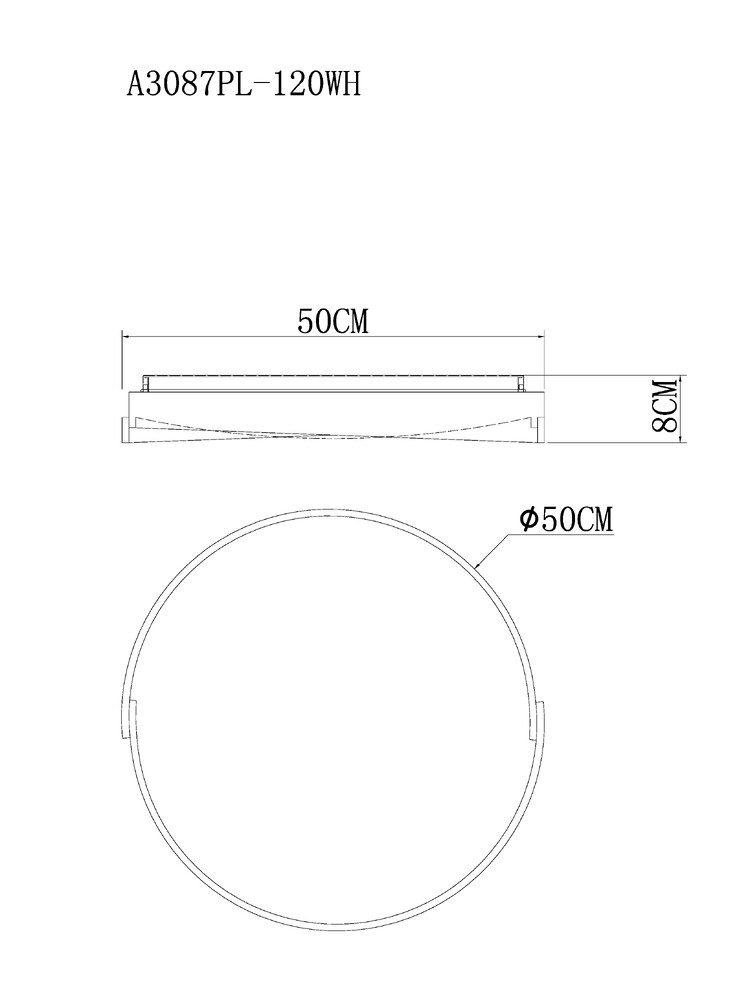 Потолочный светильник Arte Lamp Zibal A3087PL-120WH в Санкт-Петербурге