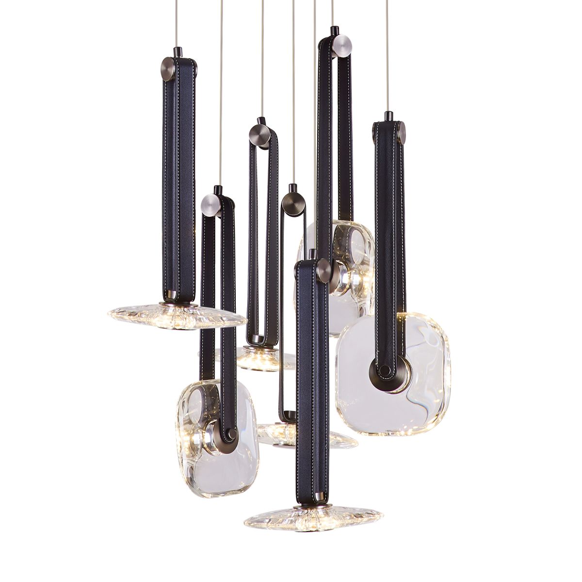 Подвесной светильник Delight Collection OD2553-7 black/clear в Санкт-Петербурге