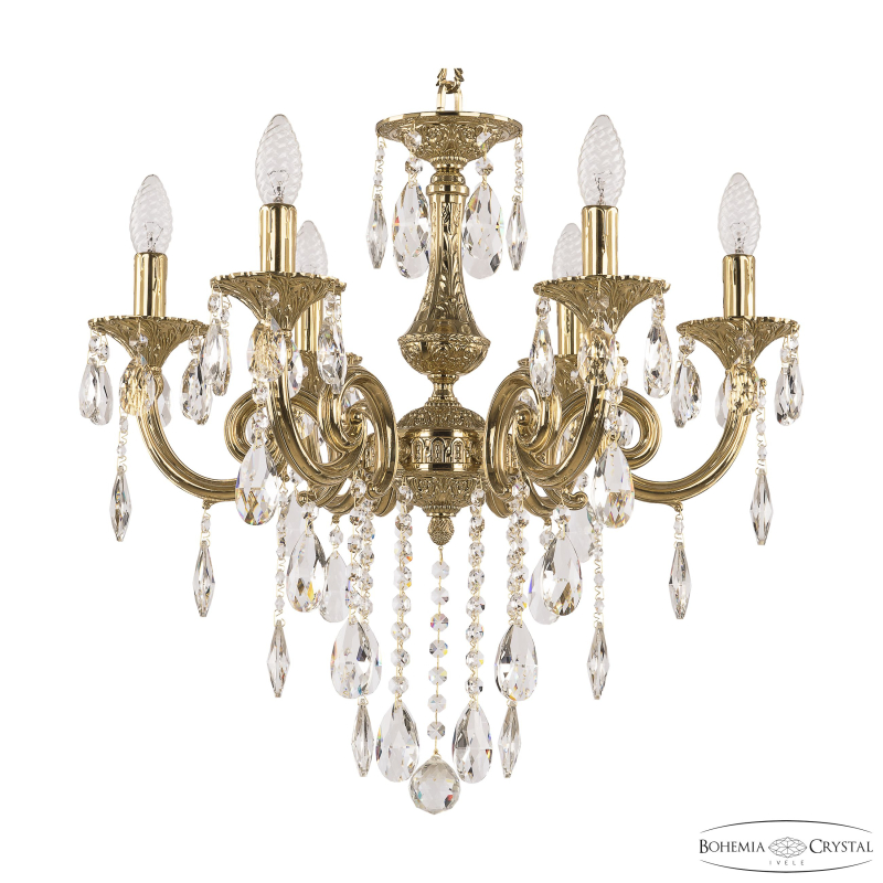 Подвесная люстра Bohemia Ivele Crystal Verona 72117/6/175 B G в Санкт-Петербурге