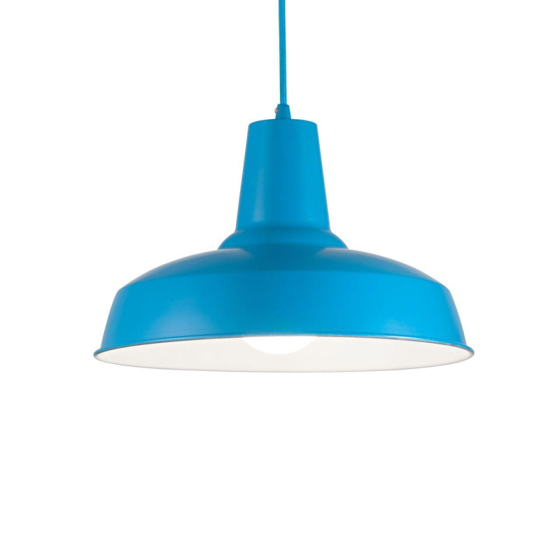 Подвесной светильник Ideal Lux Moby SP1 Azzurro 160825 в Санкт-Петербурге