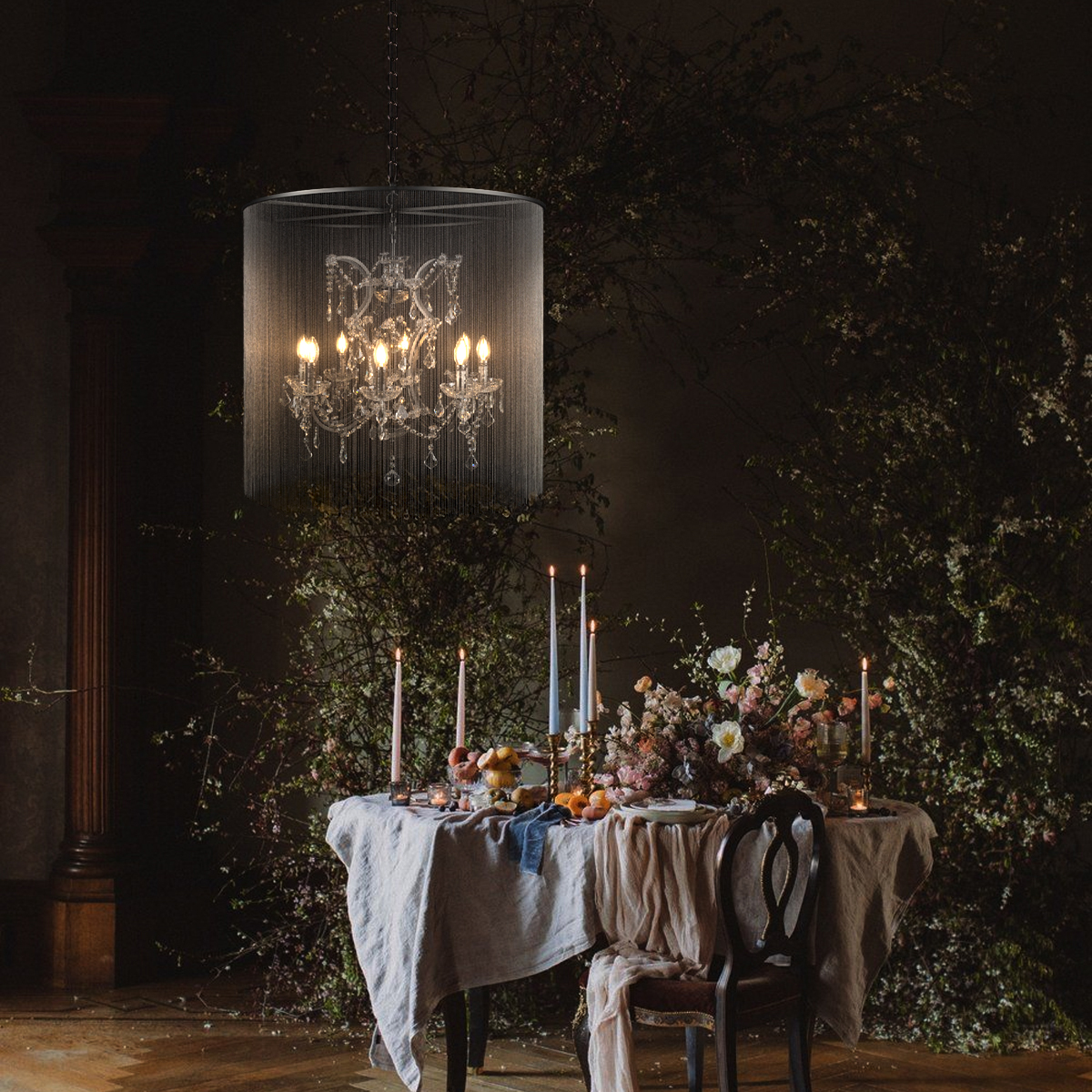 Подвесная люстра Loft IT Vaille Crystal 10450/800 в Санкт-Петербурге