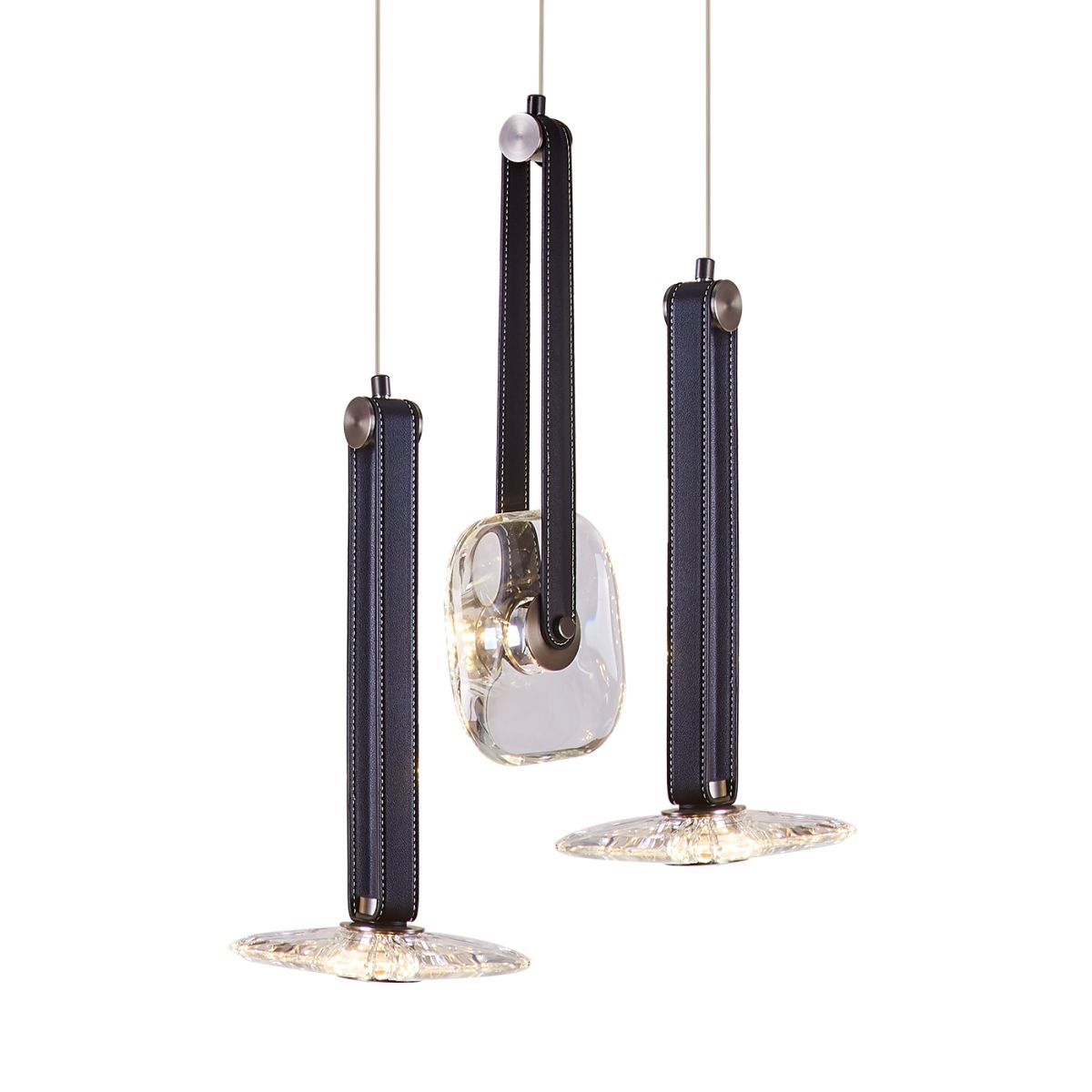 Подвесной светильник Delight Collection OD2553-3 black/clear в Санкт-Петербурге
