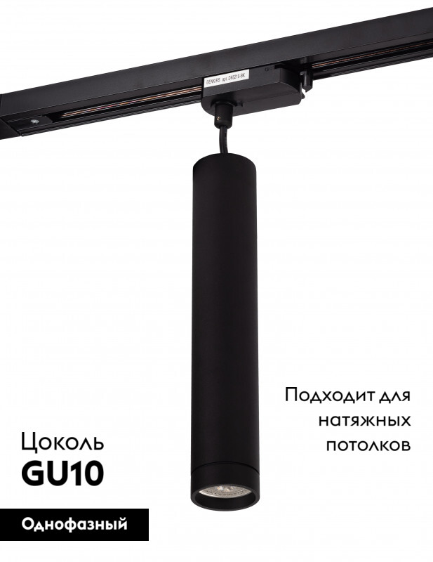 Светильник на шине Denkirs DK6210-BK в Санкт-Петербурге