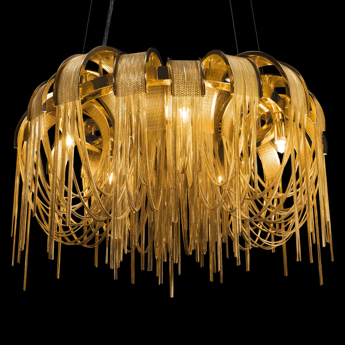 Подвесная люстра Loft IT Volver 10404/650 GD в Санкт-Петербурге