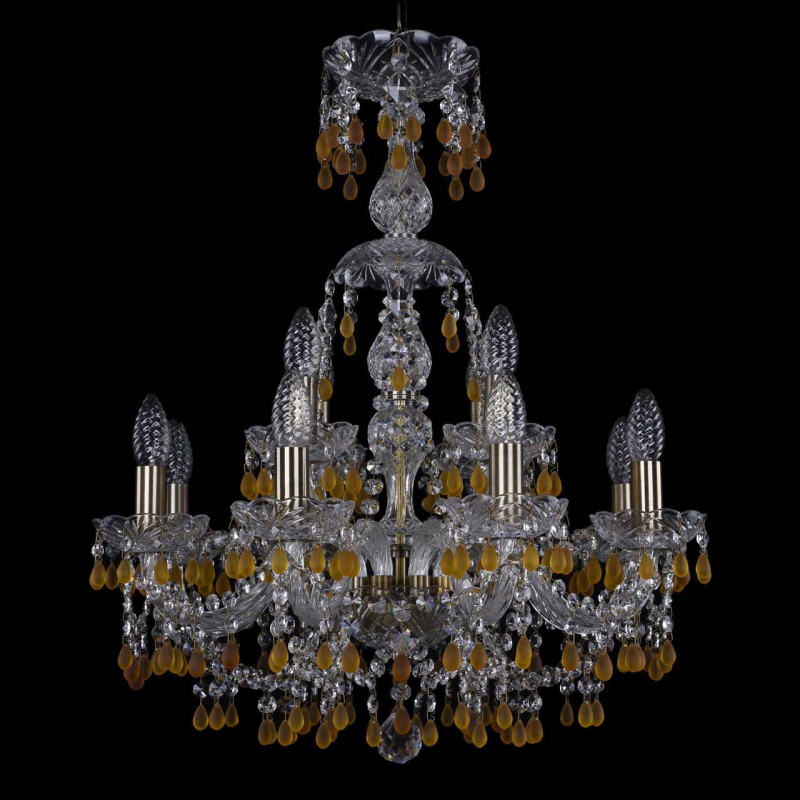 Подвесная люстра Bohemia Ivele 1410/8+4/195/XL-66/Pa/V1003 в Санкт-Петербурге