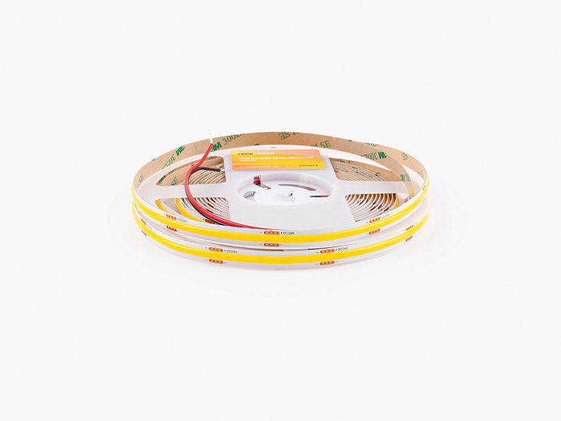 Светодиодная лента LEDS POWER COB Premium 320/м (5Вт/м) 24В теплая 390614 в Санкт-Петербурге