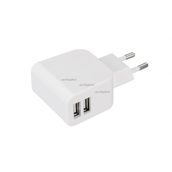 Блок питания Arlight ARDV-16-5V-USB DUO (5V, 3.1A, 16W, White) 023249 в Санкт-Петербурге