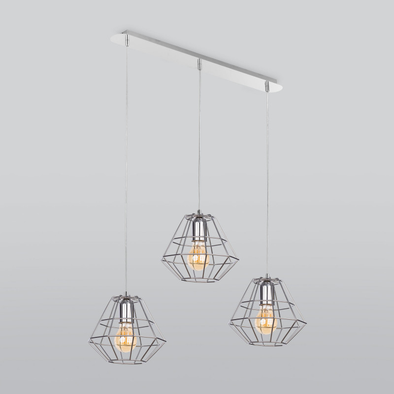 Подвесной светильник TK Lighting 4205 Diamond Silver в Санкт-Петербурге