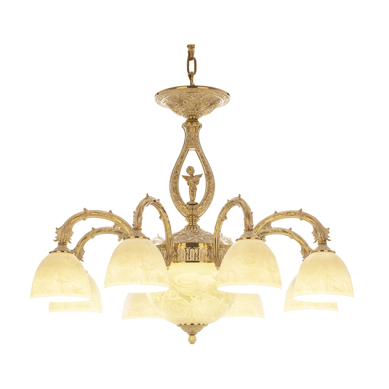 Подвесная люстра Bohemia Ivele Crystal Florence 71409P/8/210 GW P1 D Rose FA10S в Санкт-Петербурге