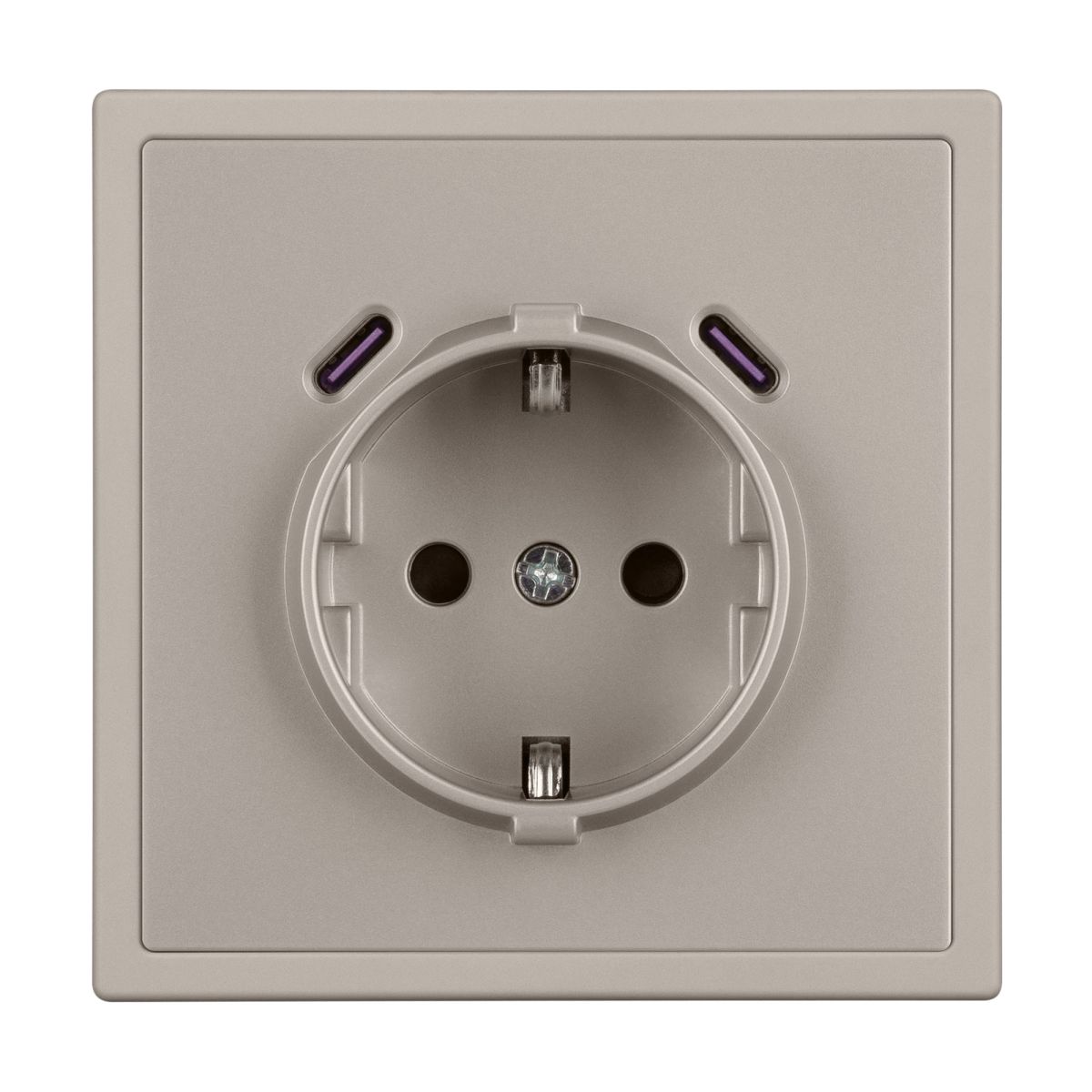 Розетка зк со шторками с USB тип C+С софт-тач кашемир Arlight SCT-MUCC-SFPL-CA (250V, 16A) 061814(1) в Санкт-Петербурге