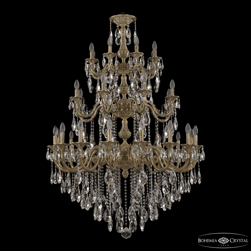 Подвесная люстра Bohemia Ivele Crystal Florence 71101/16+8+8/360/3d B FP в Санкт-Петербурге