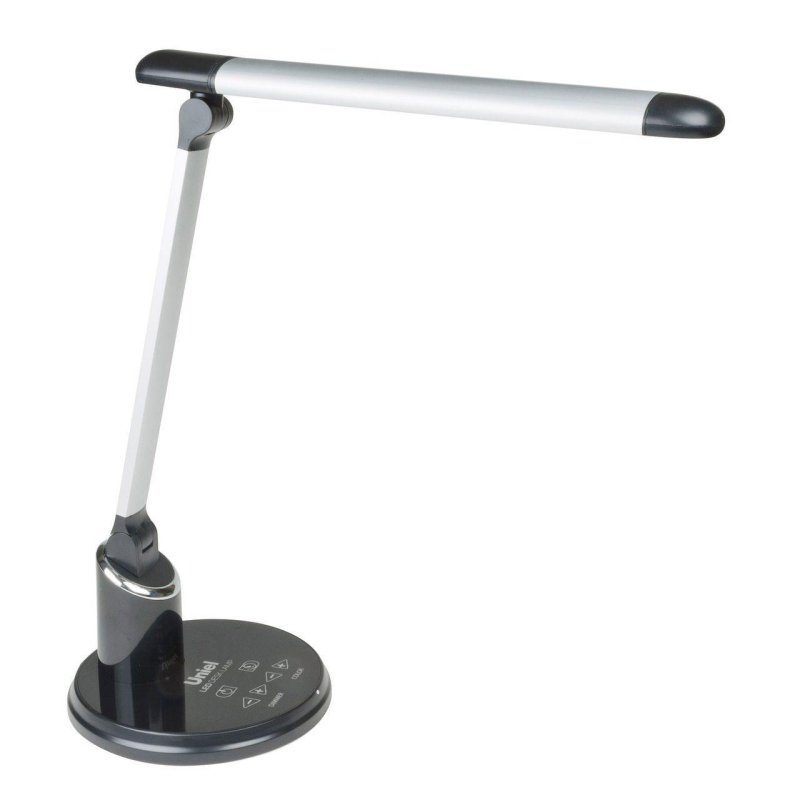 Настольная лампа (09107) Uniel TLD-517 Silver-Black/LED/900Lm/2700-6400K/Dimmer в Санкт-Петербурге