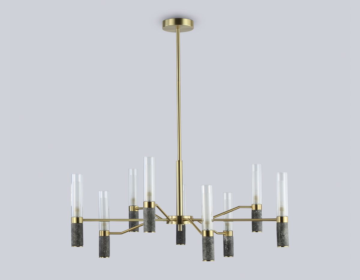 Люстра на штанге Ambrella Light High Light Ceramo Modern LH53355 в #REGION_NAME_DECLINE_PP#
