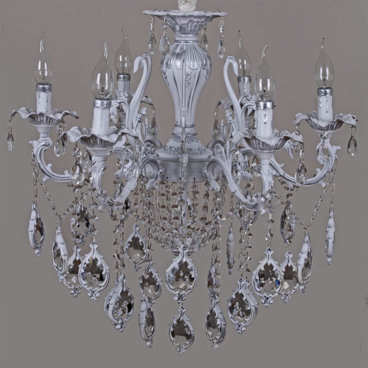 Подвесная люстра Reluce 23100-0.3-06 WH+SL в Санкт-Петербурге