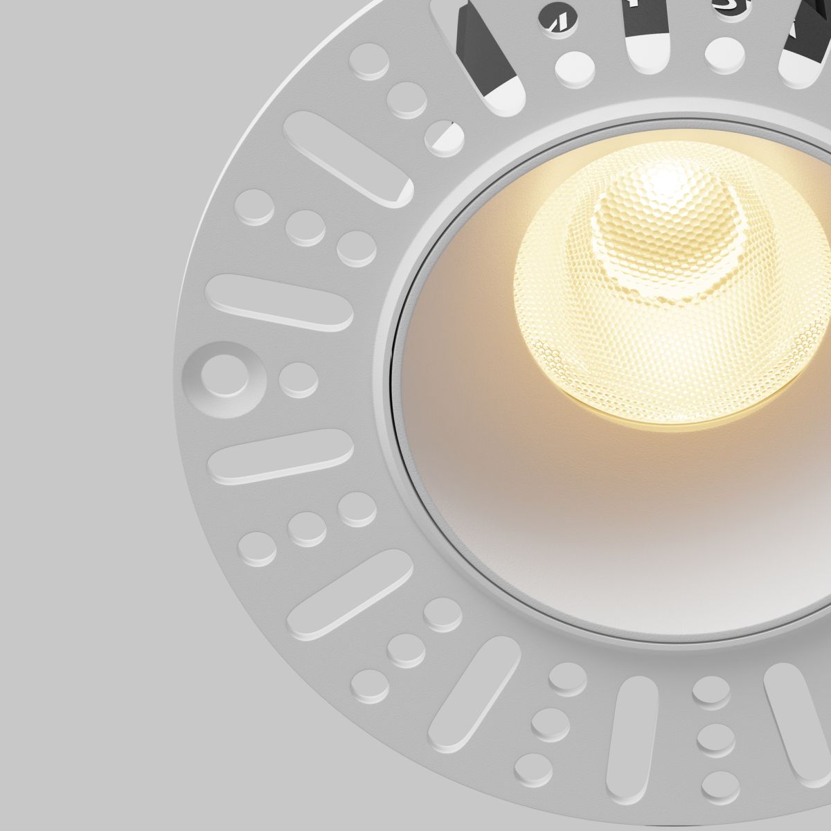 Встраиваемый светильник Maytoni Dip DL119-10W-2.7K-TRS-W в #REGION_NAME_DECLINE_PP#