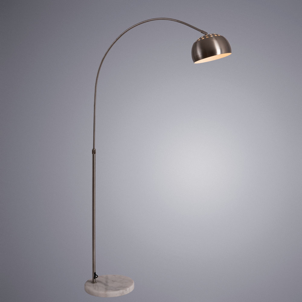 Торшер Arte Lamp Arco A8919PN-1SS в Санкт-Петербурге