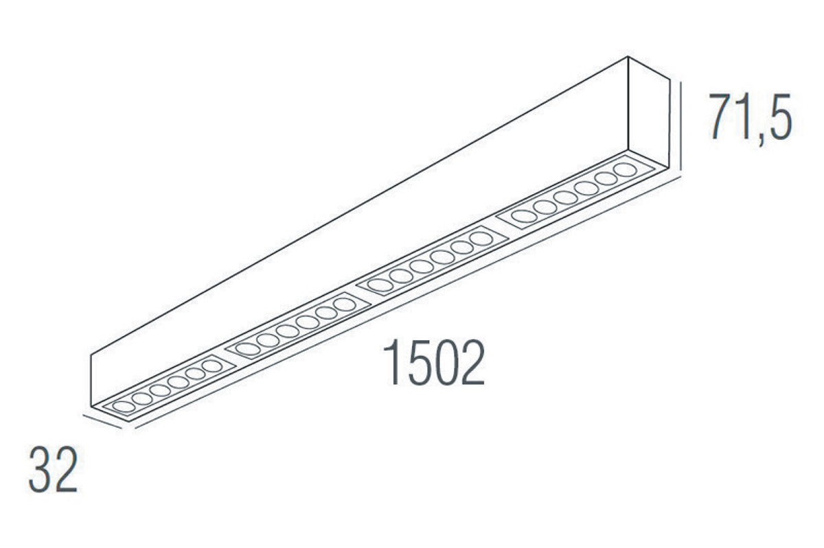 Подвесной светильник Donolux Eye-line DL18515S121A24.34.1500WB в Санкт-Петербурге