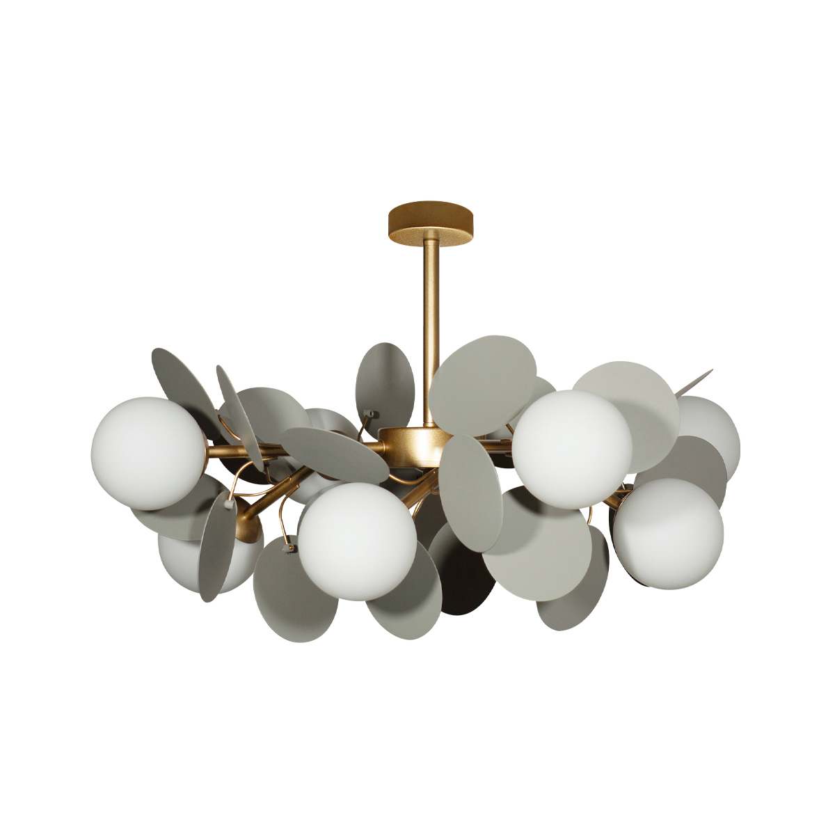 Люстра на штанге Loft IT Matisse 10008/8 Grey в Санкт-Петербурге