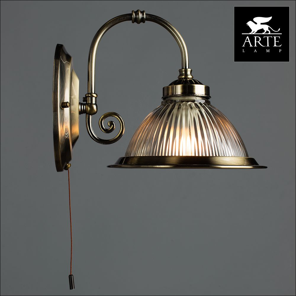 Бра Arte Lamp American Diner A9366AP-1AB в Санкт-Петербурге