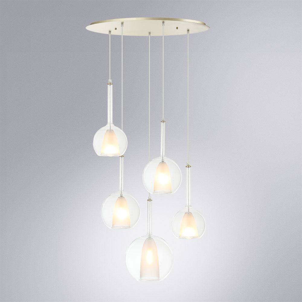 Каскадная люстра Arte Lamp Gala A2720SP-5SG в Санкт-Петербурге