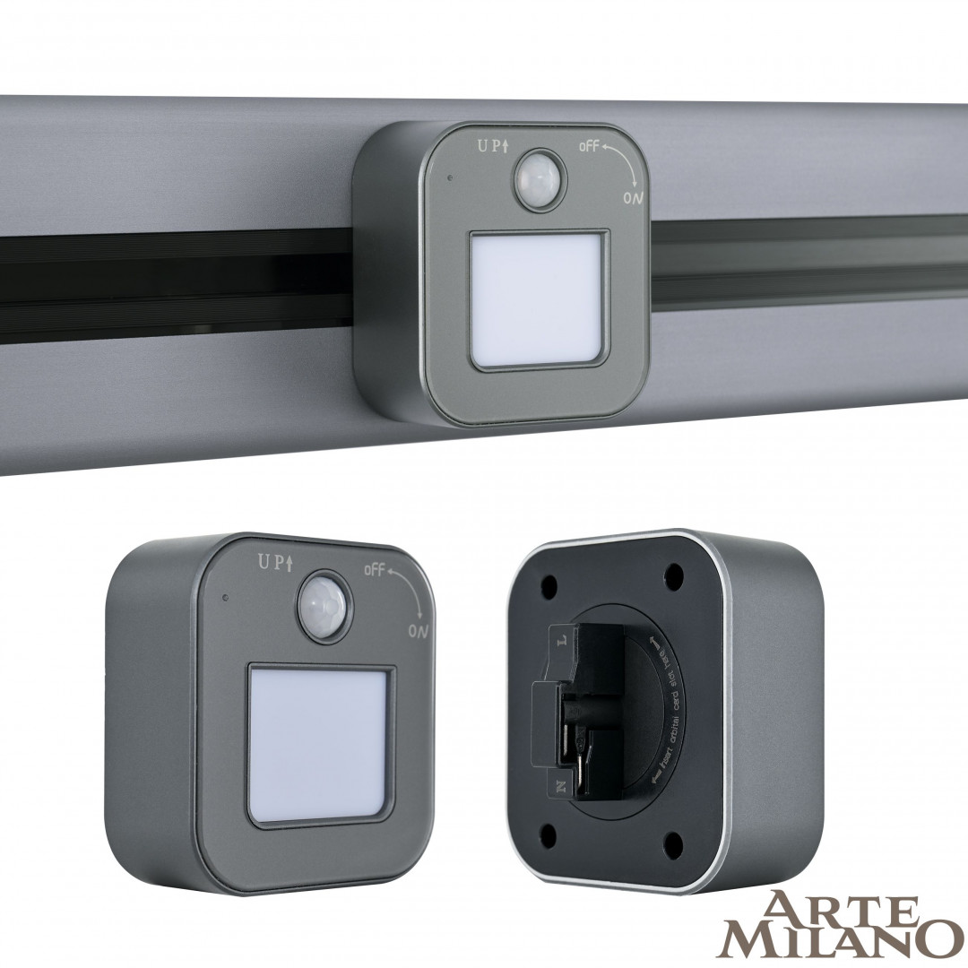 Трековый светильник Arte Milano Am-track-sockets 380022TLS/LWS Grey в Санкт-Петербурге