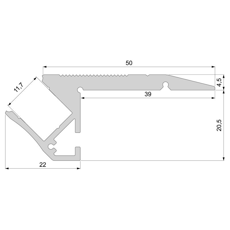 Профиль Deko-Light AL-01-10 970500 в Санкт-Петербурге