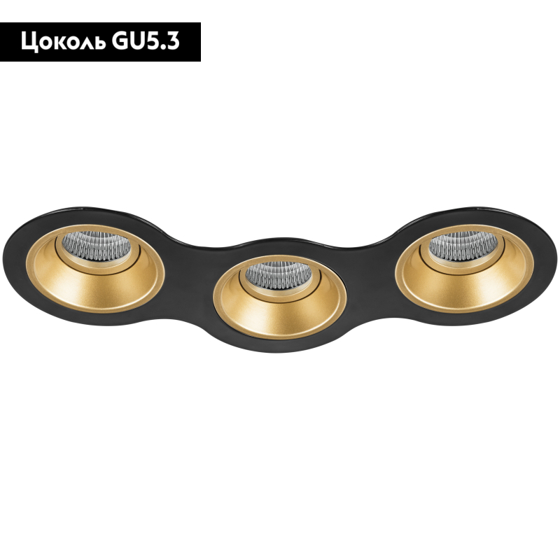 Встраиваемый светильник Lightstar Domino D697030303 (214697+214603+214603+214603) в Санкт-Петербурге