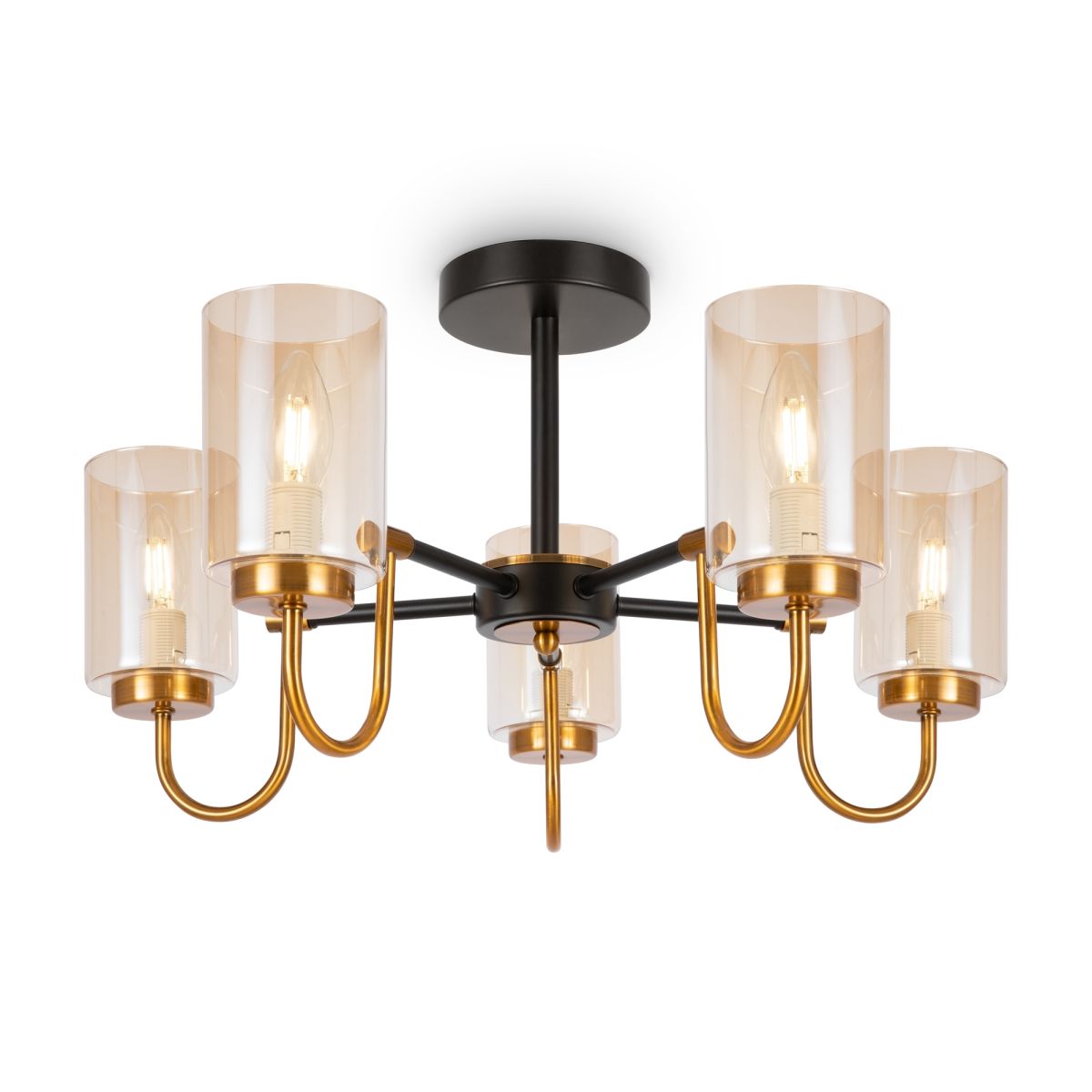 Люстра на штанге Freya Jewel FR5321CL-05BZ в Санкт-Петербурге