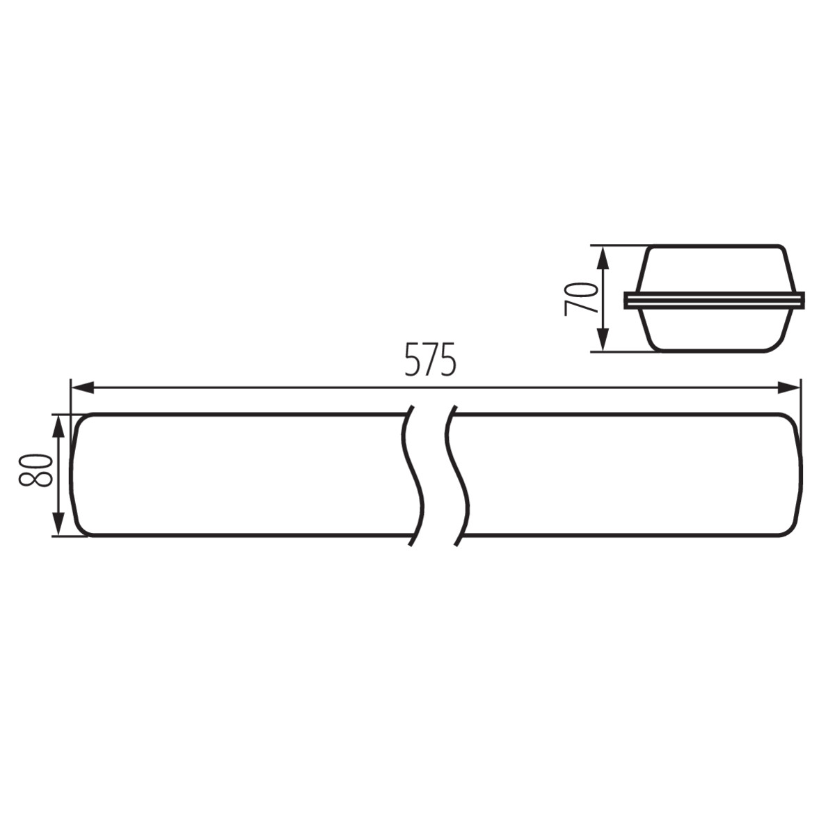 Линейный светильник Kanlux Mah Led Hi 19W-NW RYF 22606 в Санкт-Петербурге