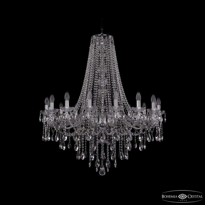 Подвесная люстра Bohemia Ivele Crystal 1415/16/360/h-112 Ni в Санкт-Петербурге