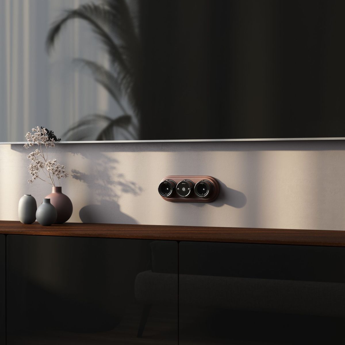 ТВ розетка Werkel (черный) Ретро W5683008 4690389166778 a051449 в Санкт-Петербурге