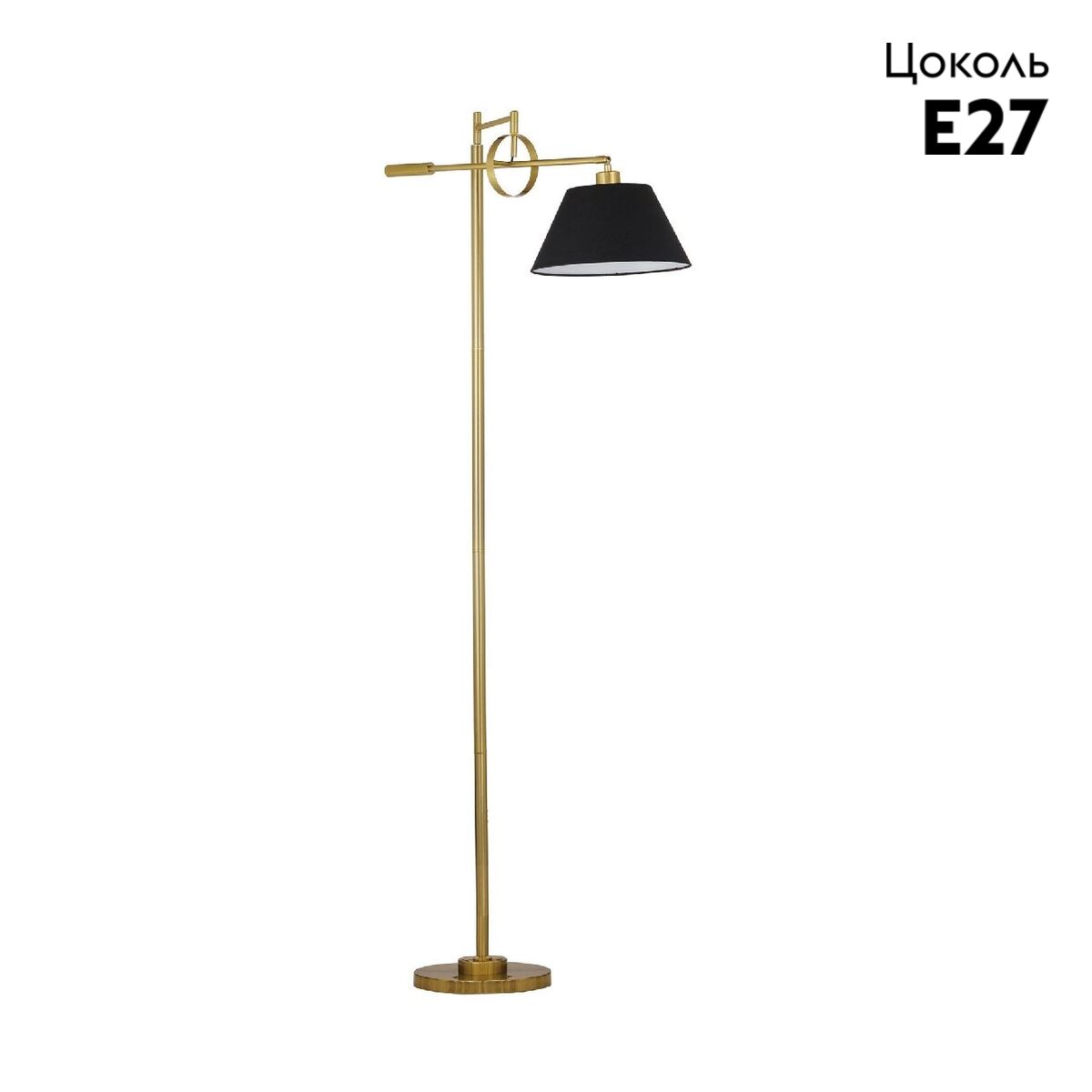 Торшер Lumina Deco Brantol LDF 1124 MD+BK в #REGION_NAME_DECLINE_PP#