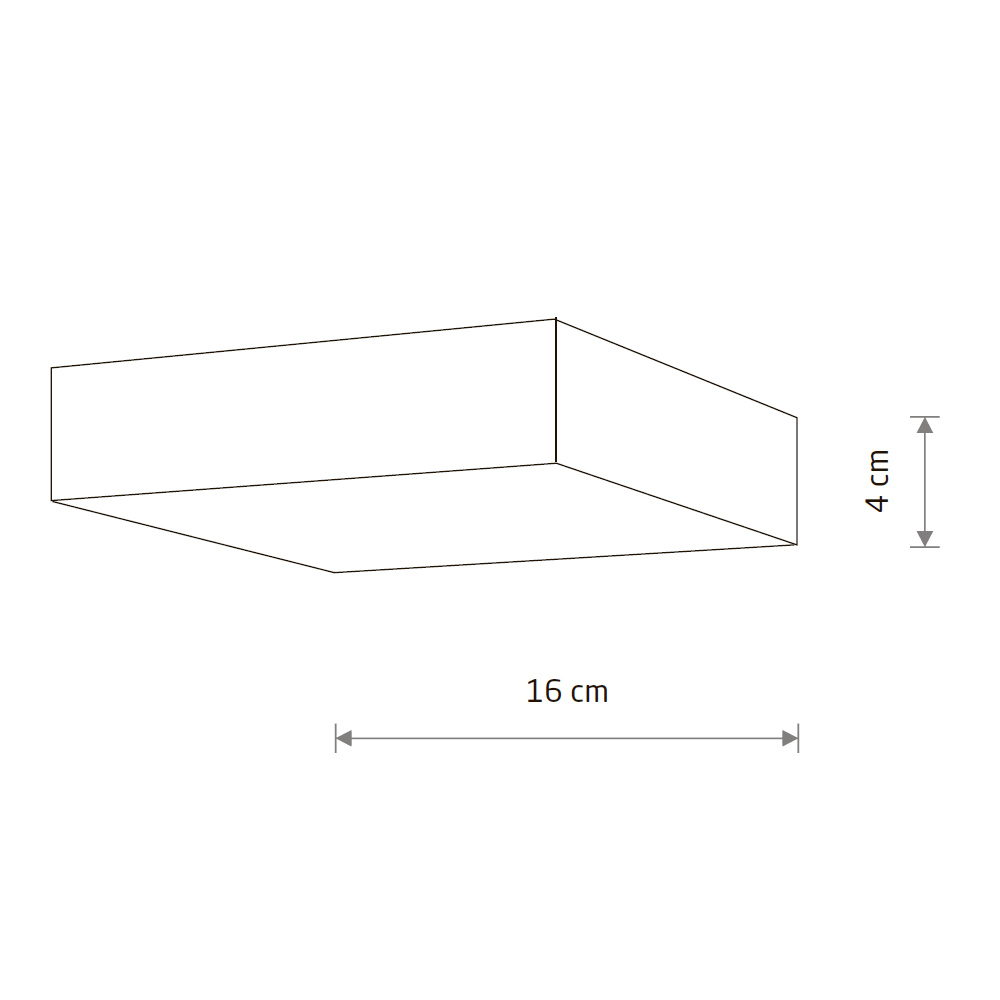 Накладной светильник Nowodvorski Lid Square Led White 10430 в Санкт-Петербурге