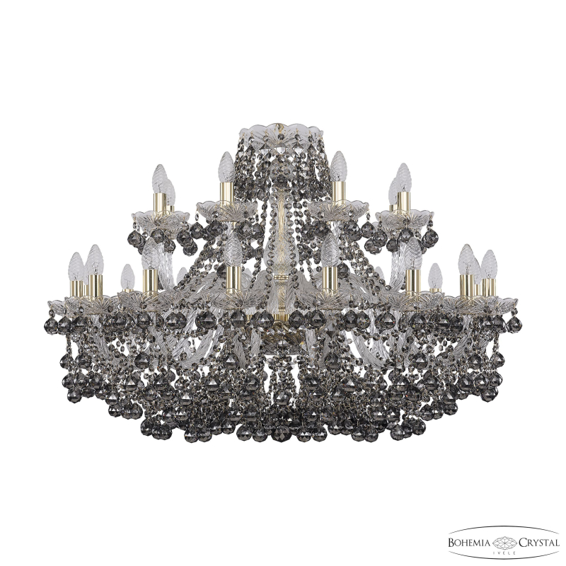 Подвесная люстра Bohemia Ivele Crystal 1409/16+8/360 G R731 в Санкт-Петербурге