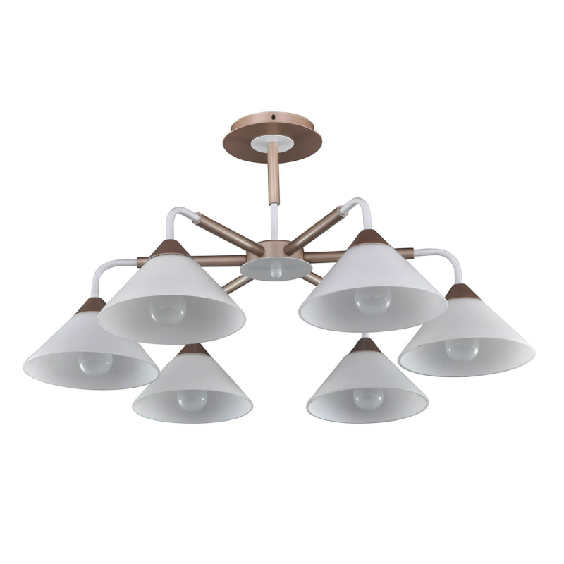 Люстра на штанге Arti Lampadari Ribera E 1.1.6 CW в Санкт-Петербурге