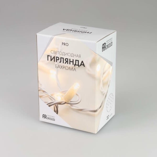 Светодиодная гирлянда Arlight ARD-Edge-Pro-4000x600-Black-128LED-Milk-Flash Warm 034128 в Санкт-Петербурге