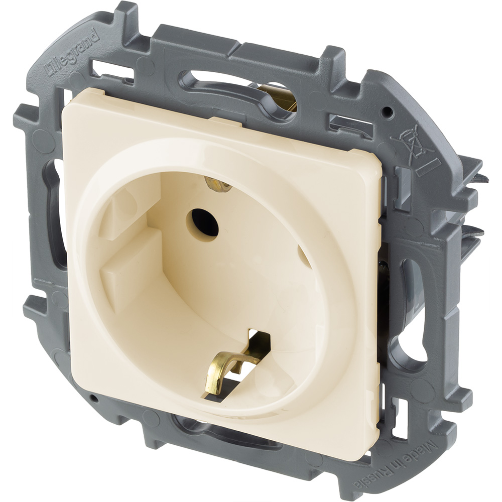 Розетка с/з Legrand Inspiria 673721 в Санкт-Петербурге
