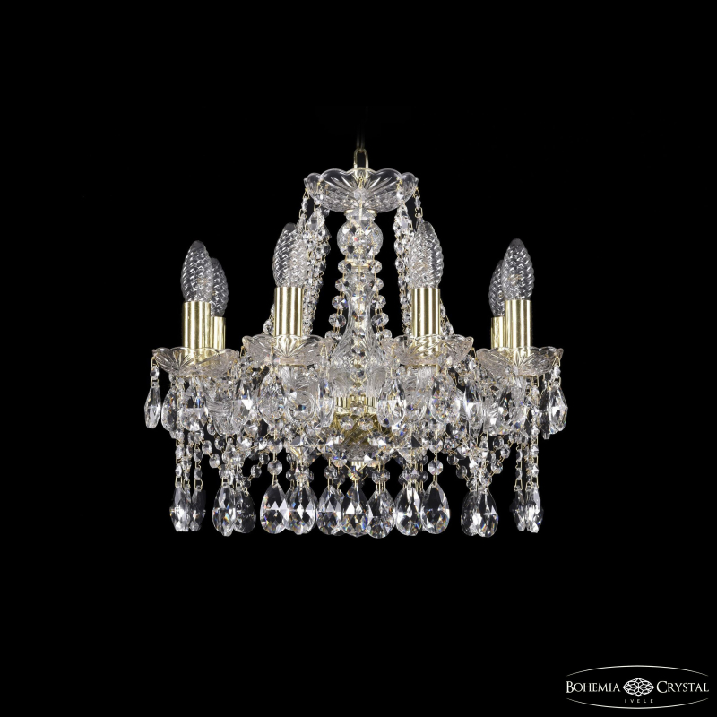 Подвесная люстра Bohemia Ivele Crystal 1413/8/141 G в Санкт-Петербурге