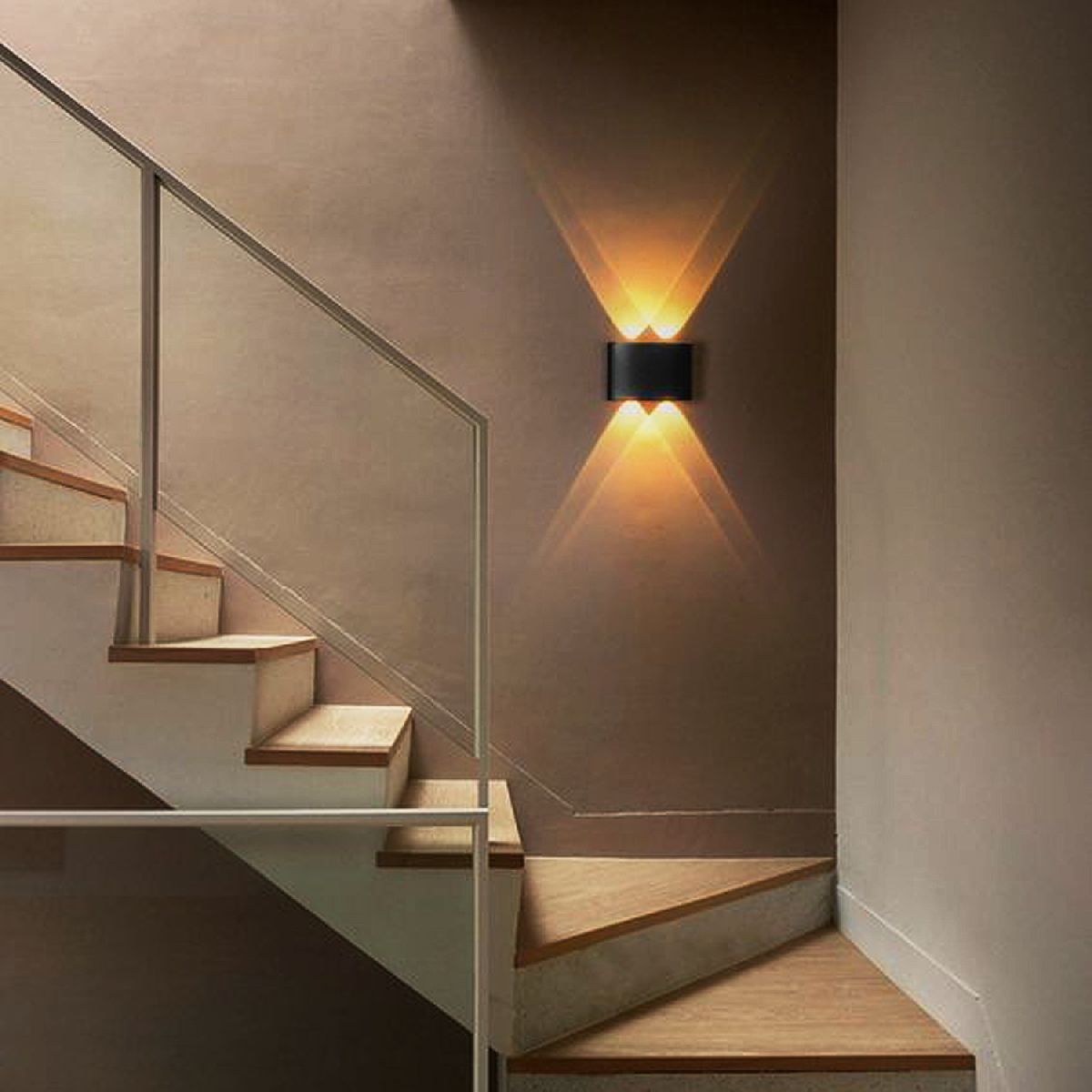 Архитектурный светильник Reluce 86832-9.2-004KT LED4*1W BK в #REGION_NAME_DECLINE_PP#