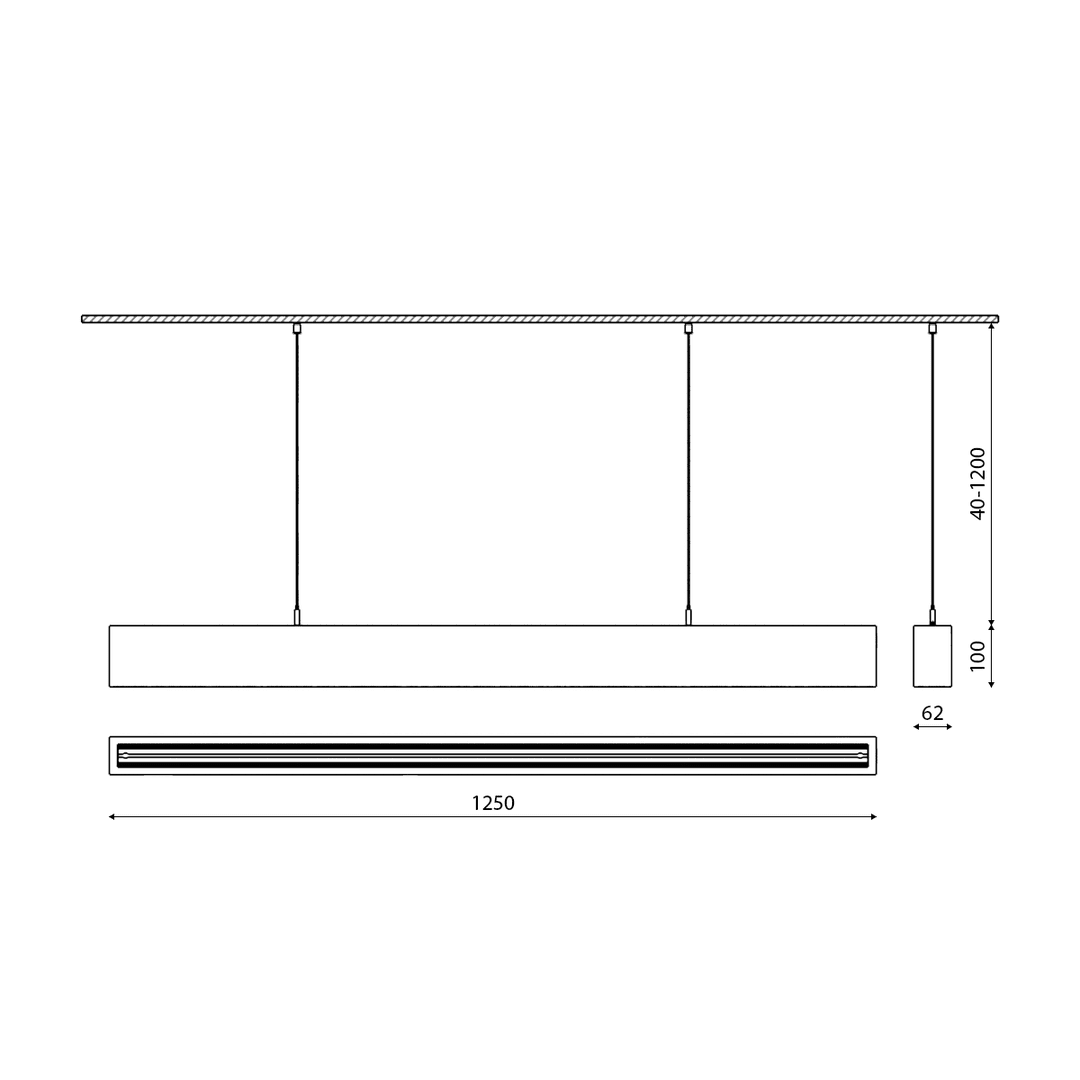 Подвесной светильник Lumker W85-OREHAM-125 004025 в Санкт-Петербурге