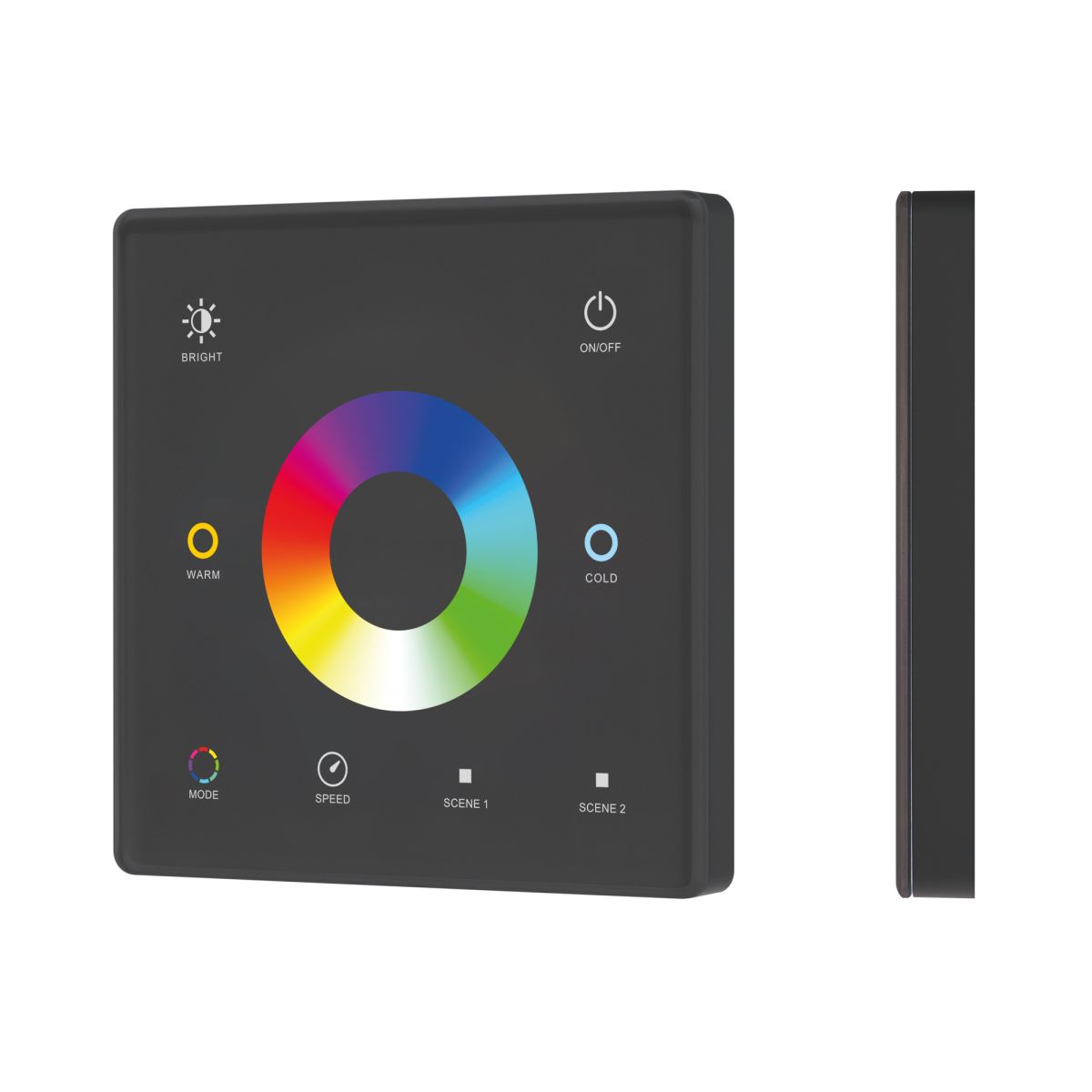 Сенсорная панель Arlight SMART-RF-801-11-1G-2SC-RGB-MIX черный (3V, 2.4G) накладная (IARL, IP20 Пластик) 063528 в Санкт-Петербурге