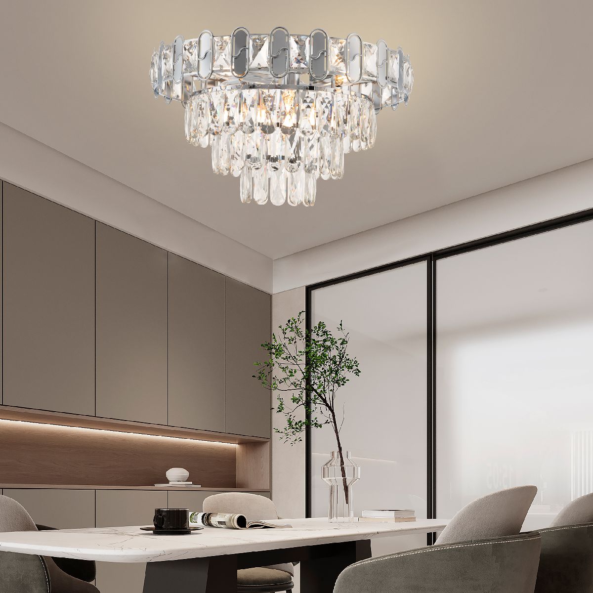 Потолочная люстра Arte Milano Sorrento 378109/7/470 CR в Санкт-Петербурге