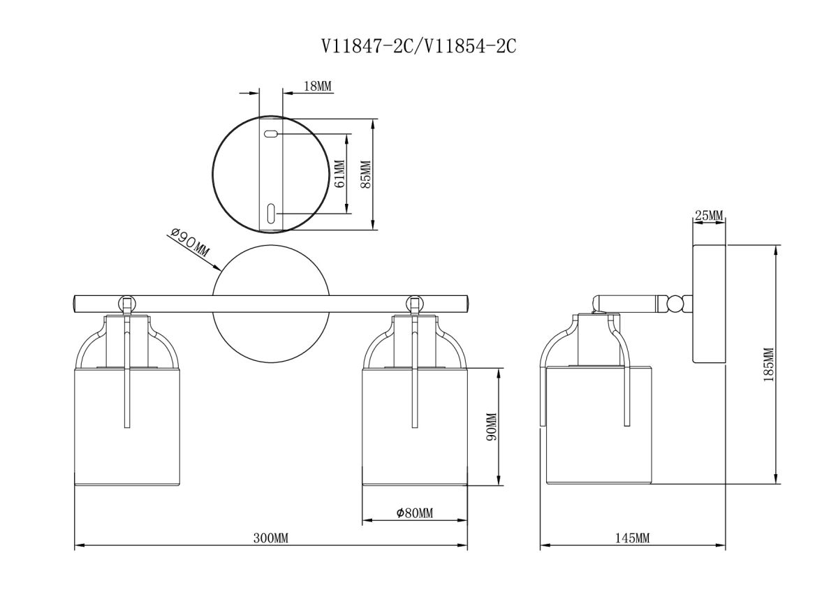 Спот Moderli Inari V11854-2C в #REGION_NAME_DECLINE_PP#