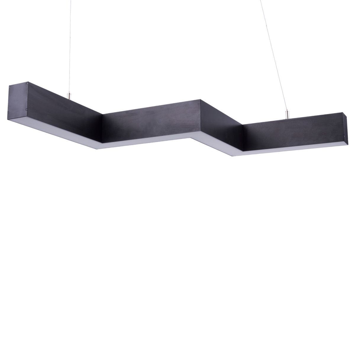 Линейный подвесной светильник Uniel UL-00013519 ULO-K19A 28W/4000K/Z30-120 IP40 BLACK в Санкт-Петербурге