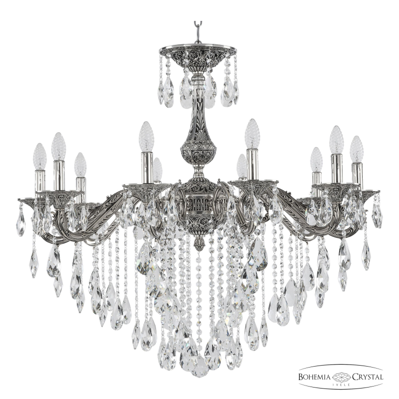 Подвесная люстра Bohemia Ivele Crystal Florence 71102/10/300 B NB в Санкт-Петербурге