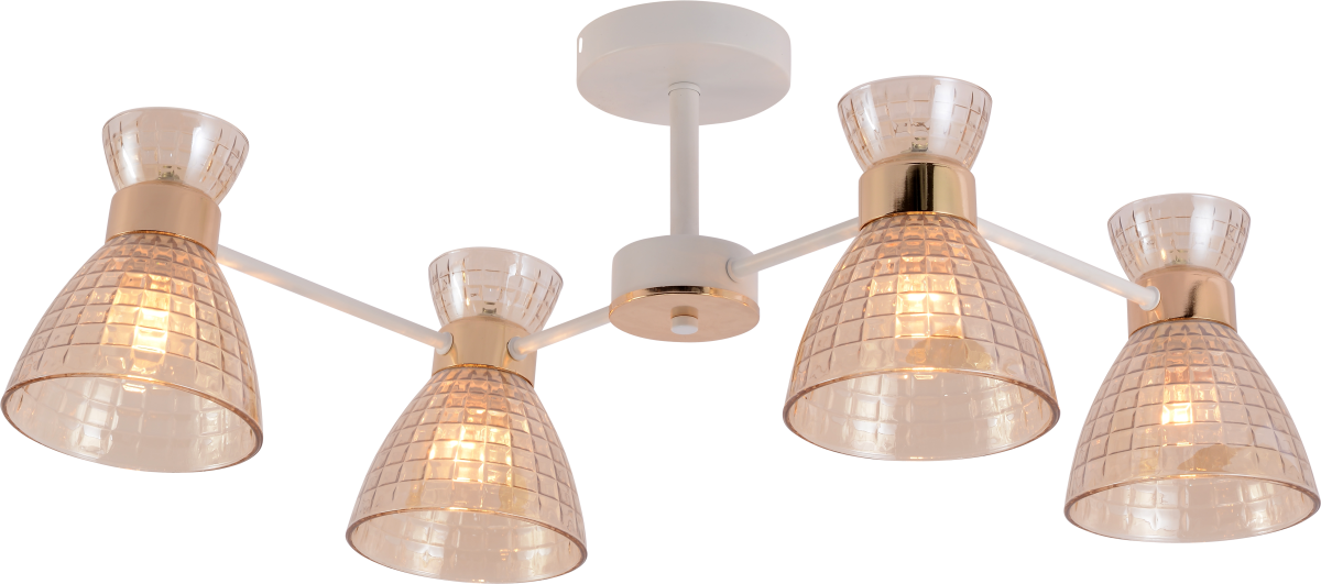 Люстра на штанге Rivoli Frances 9182-304 Б0069940 в #REGION_NAME_DECLINE_PP#