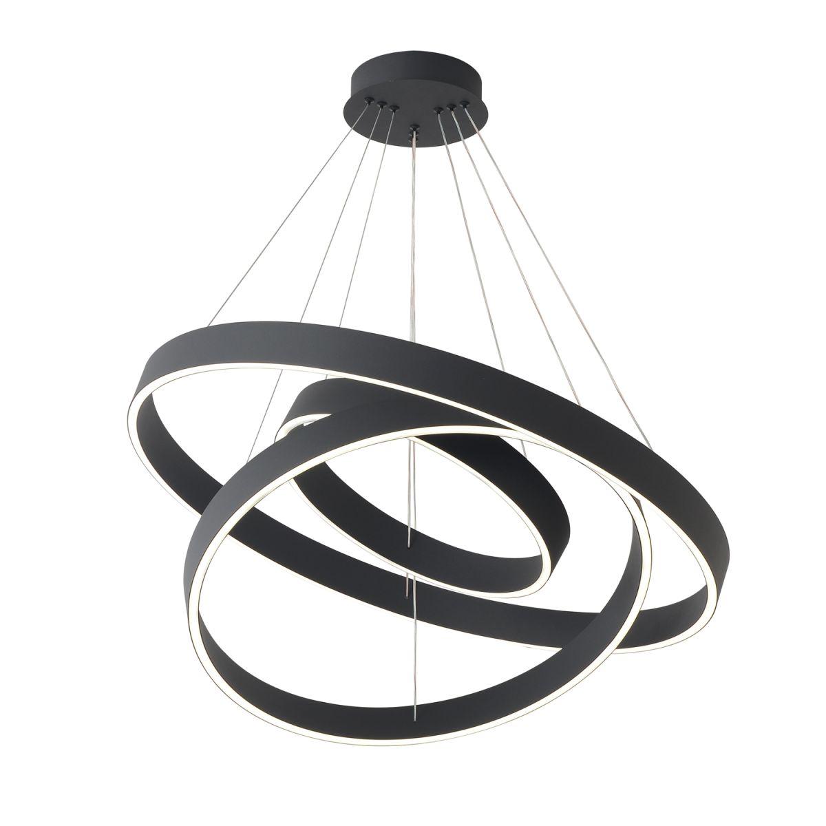 Подвесная люстра Crystal Lux TRON SP158W LED BLACK в Санкт-Петербурге