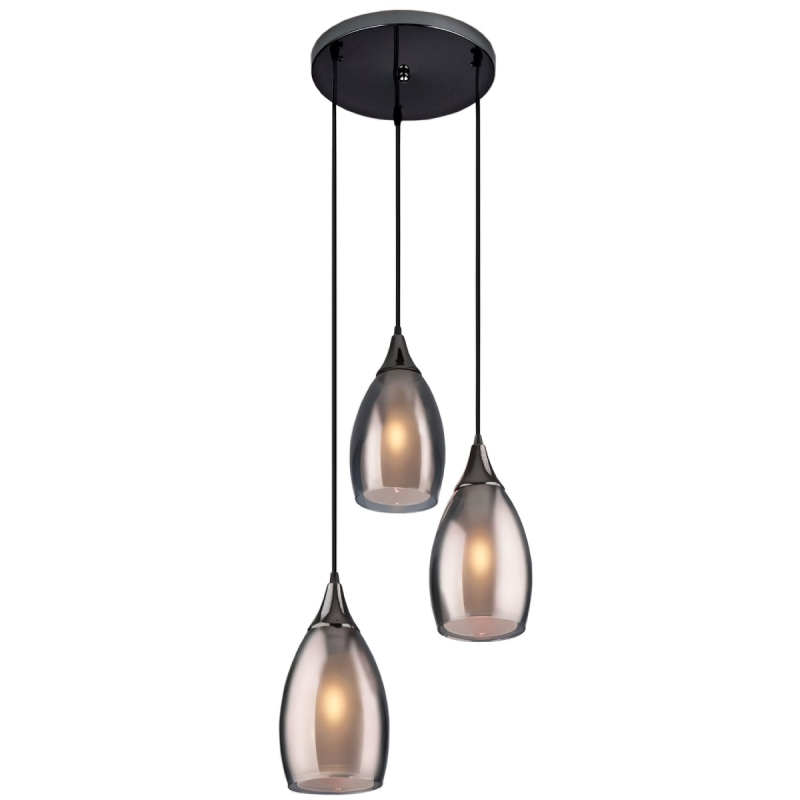 Подвесная люстра Eurosvet Cosmic 50085/3 черный жемчуг УЦ в #REGION_NAME_DECLINE_PP#